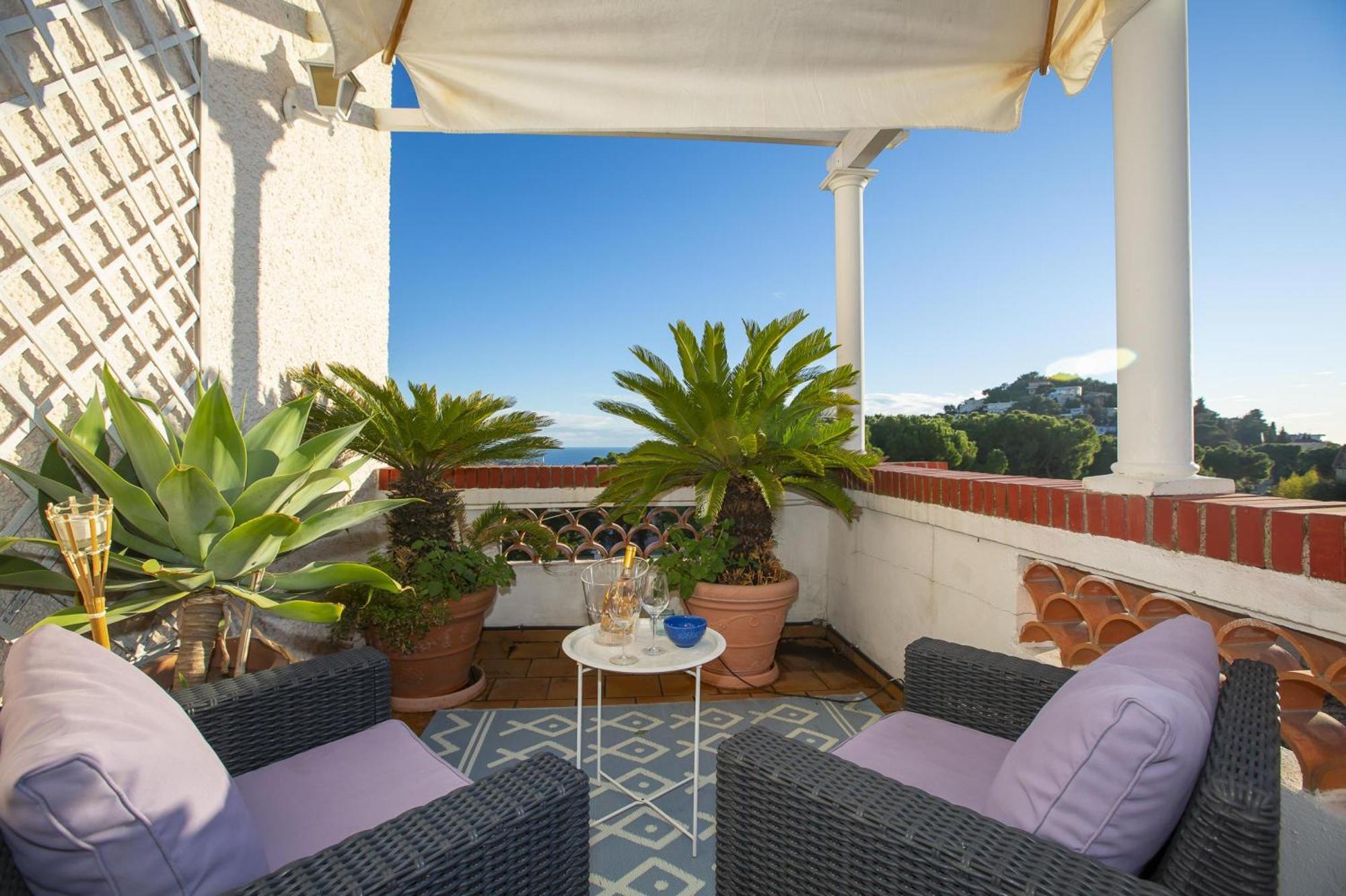 Villa Montlilin - Happy Rentals Villefranche-sur-Mer Extérieur photo